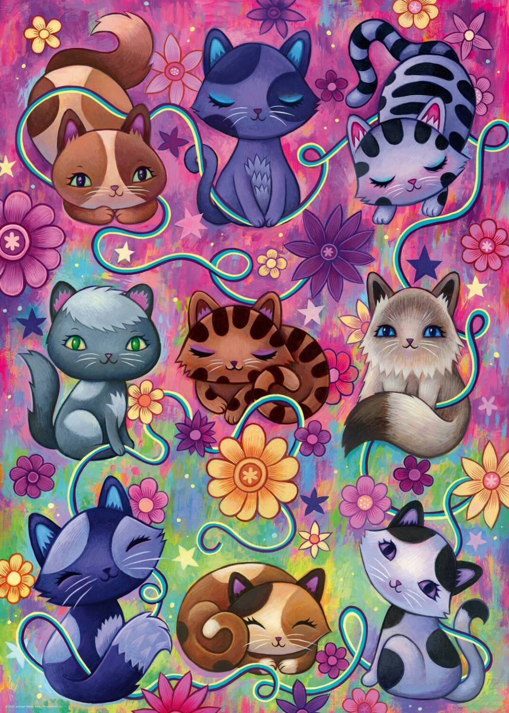 Puzzles Heye Kitty Cats, 1000 Teile (299552)