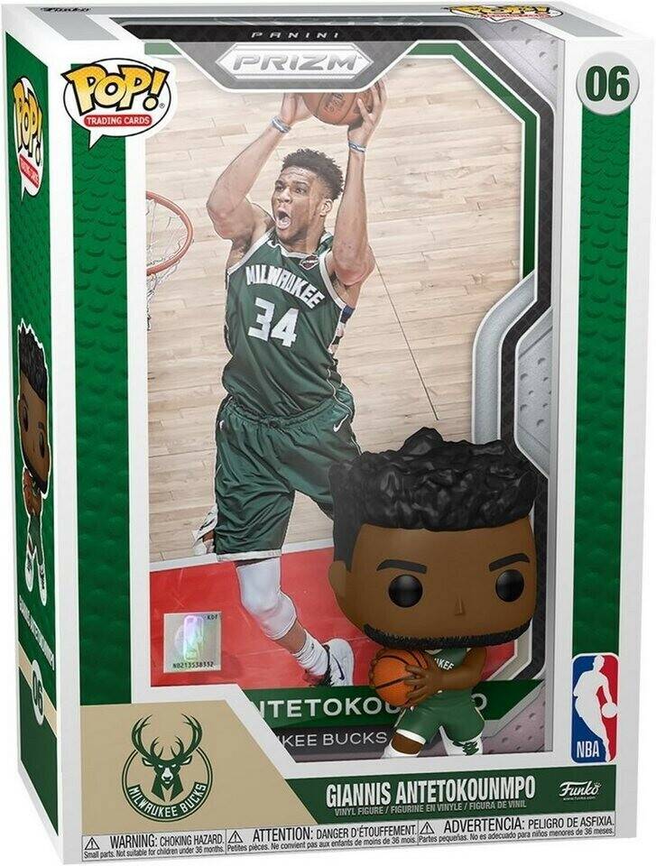 Funko Pop! Trading Cards: NBA - Panini PrizmGiannis Antetokounmpo 06 Funko Pop! Trading Cards: NBA - Panini Prizm