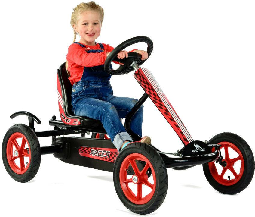 Dino Speedy Racer BF1 schwarz/rot Kinder-Gokart