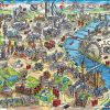 Puzzles Gibsons Maria Rabinky: London Landmarks (500 Teile)