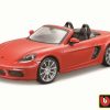 Modellfahrzeuge BBurago Porsche 718 Boxter, lava orange (15621087OR)