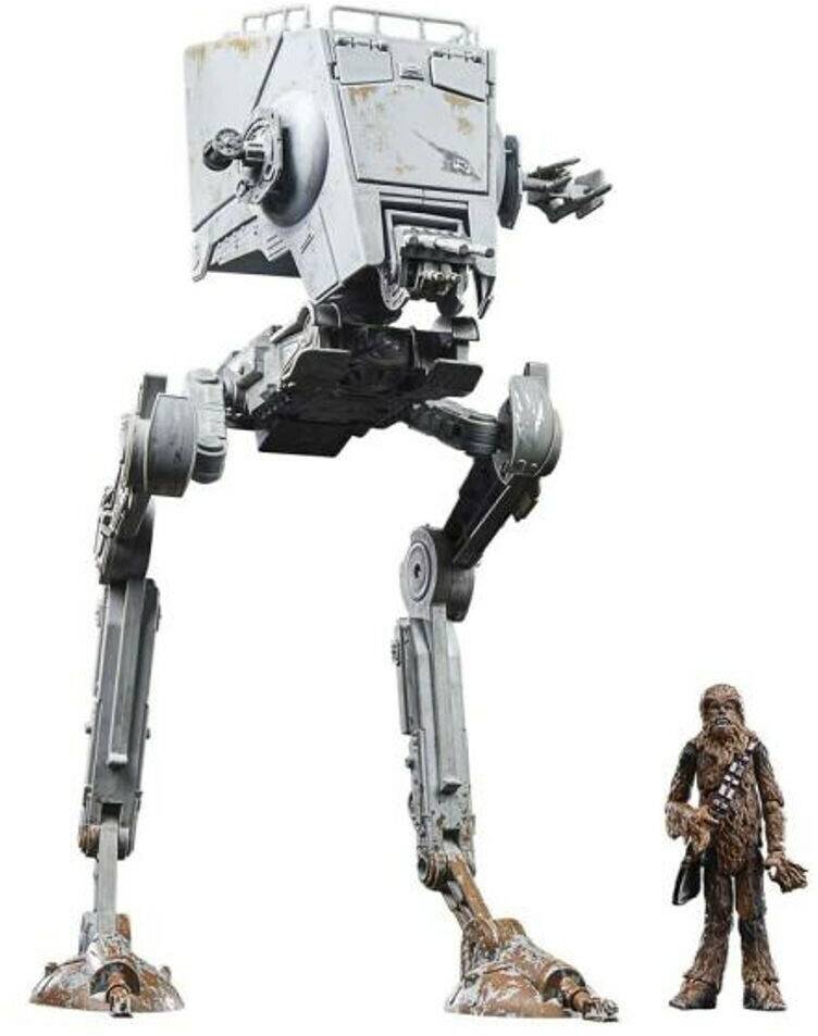 Hasbro Star Wars Return od the Jedi AT-ST & Chewbacca (F8056) Sammelfiguren