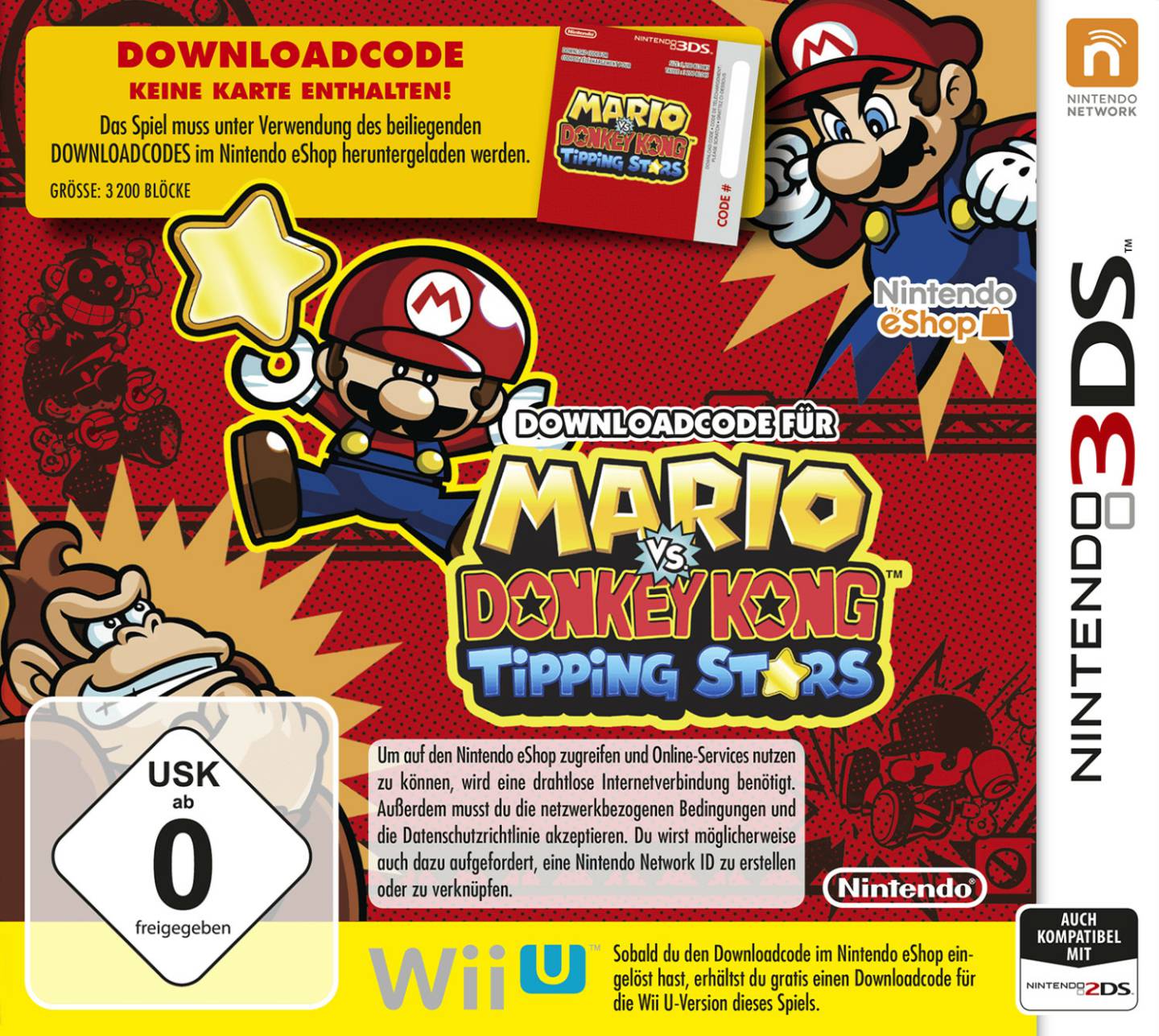 Mario vs. Donkey Kong: Tipping Stars (3DS) Nintendo 3DS-Spiele